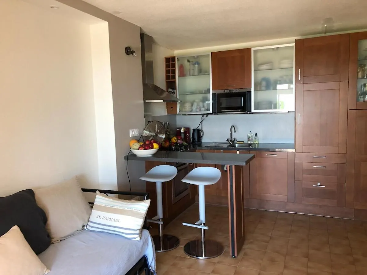 Maison 6 Personnes, Vue Mer, Plage A 500M, Calme, Piscine Saint-Raphaël Lägenhet